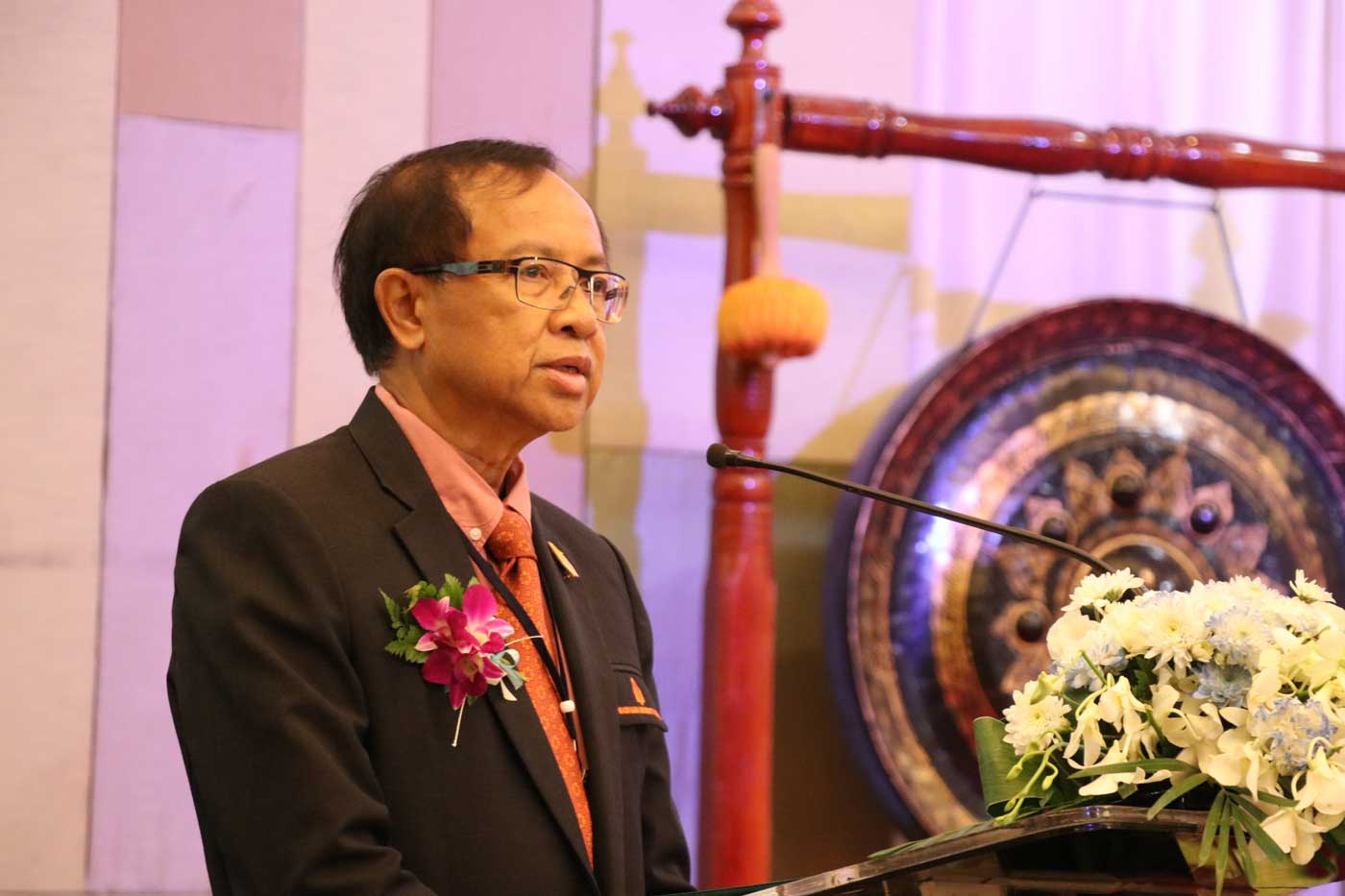 Welcome speech by Dr. Bowornsilp Chowchuen, the president of the congress in the opening ceremony of the 12th Annual Meeting of the Thai Cleft Lip-Palate and Craniofacial Association